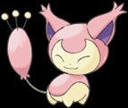  This is a May's Skitty. What kind of Переместить Skitty learned from Delcatty?