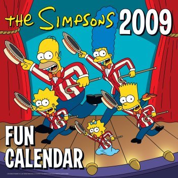  In the simpsons offical calendar (2009)there is a picture in all months. Whic is the picture from june??