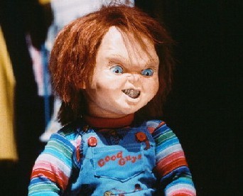  How did Chucky get up to Andy in the mental hospital in the first Child's Play?