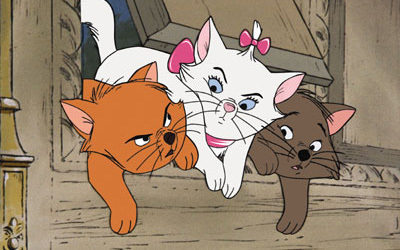  SONGS IN FILM: Which of these songs would tu hear first in the movie ‘The Aristocats’?