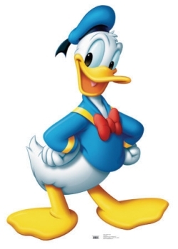  What Jahr did Donald ente make his cartoon debut?