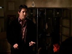  In Season 4, Episode "The Zeppo", What did Xander use to try and look cooler?