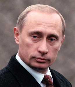 In what year was Vladimir Putin elected as the president of Russsia?