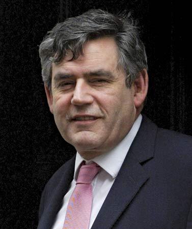  What jaar did Gordon Brown become prime minister?