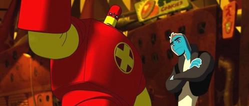 ANIMATION DOMINATION: Who plays the title role in the film 'Osmosis Jones'?