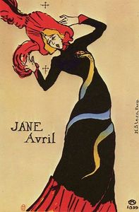  Henri de Toulouse-Lautrec's 'Jane Avril' is an example of what art movement?