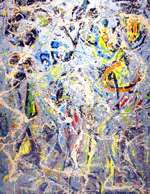  Jackson Pollock's paintings are an example of what art movement?