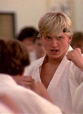  This Karate villian was the king of all Bully's what was the name of his Dojo Group