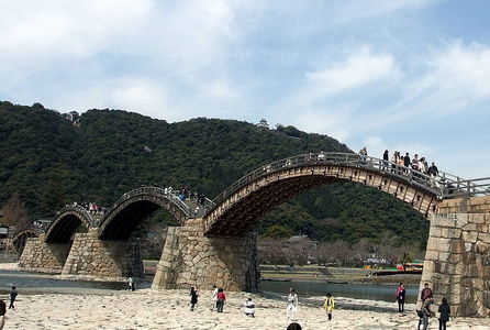  What is the name of this Japanese bridge?