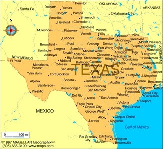  What is the state maua, ua of Texas?