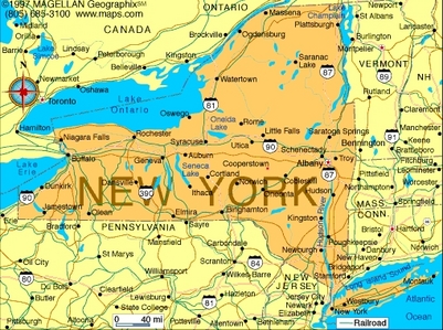  What is the state maua, ua of New York?