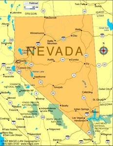  What is the state फूल of Nevada?