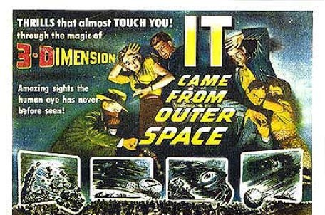 Who starred with Richard Carlson in It Came From Outer Space?