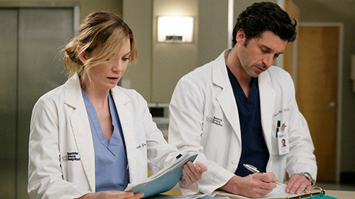  Meredith: Hey. Derek: I have a surgery. Meredith: I heard 당신 are the best ____. Derek: Yeah.