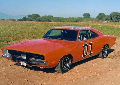 In which TV show can we see this 1969 Dodge Charger ?