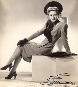  Fashion In Films - Joan Fontaine is supporting this classic look from which decade?