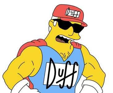  What is Duffman's real first name?