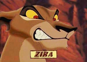  How does Zira die in the lion king 2.
