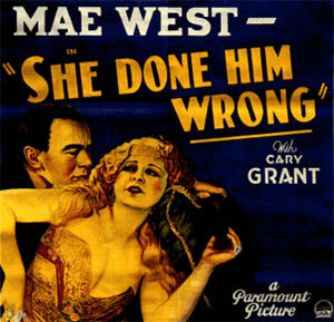  In "She Done Him Wrong" Cary played ?