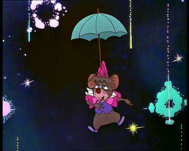 In the ディズニー movie, what color teapot is the Dormouse in?