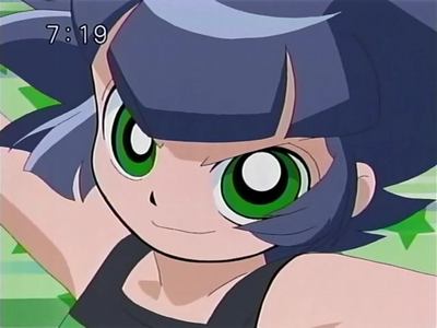  In powerpuff girls Z, what weapon does Buttercup/Kaoru have?