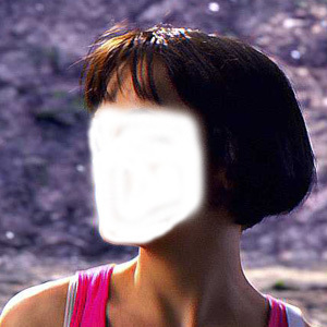 Which actress sported this hairstyle in a film?