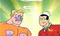  In which episode of 'Mermaidman and Barnacle boy' did they use the tickle বেল্ট on manray?