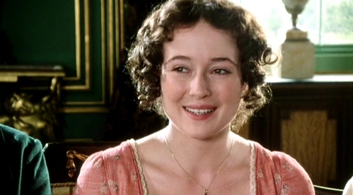  FROM THE 1995 MINISERIES: Who is Lizzie smiling at in this scene?