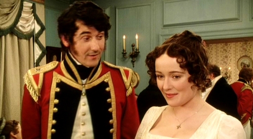  FROM THE 1995 MINISERIES: Who is Lizzie smiling at in this scene?