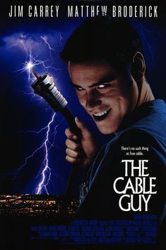 Which comedy actor directed The Cable Guy, starring Jim Carrey and Matthew Broderick?