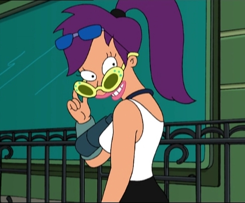  What is the name of the episode where Leela has an operation to give her a 秒 eye?