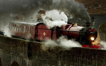 In the movie The Half Blood Prince, who finds Harry Potter under the invisibility cloak on the Hogwarts Express after Malfoy has stomped on his face?