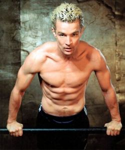 What is the name of the episode where Spike said the following? "I don't want to be this good looking and athletic, we all have our crosses to bear." 