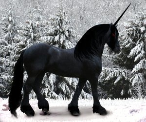  What does a black unicorn stand for in Dawn of a New Era?