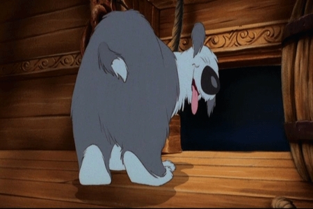 In the Little Mermaid, what is the name of Prince Eric's dog?