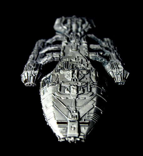  What was the Flagship of the Colonial Fleet before the Cylon attack?