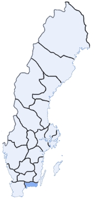  What's name of this Swedish county ?