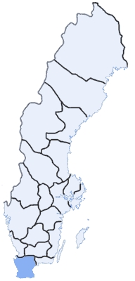 What's name of this Swedish county ?