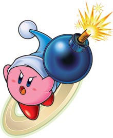  In which game was Kirby's Bomb ability introduced?