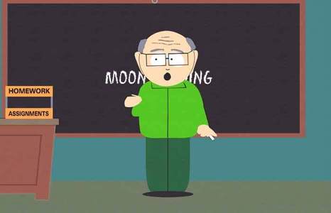  What "suggestion" does Mr. Garrison make every pasko at the City Hall meeting?