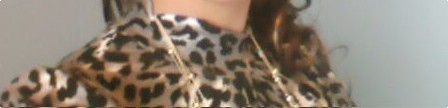  Who owns this lovely leopard print blouse?