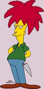  What was Sideshow Bobs original hairstyle?