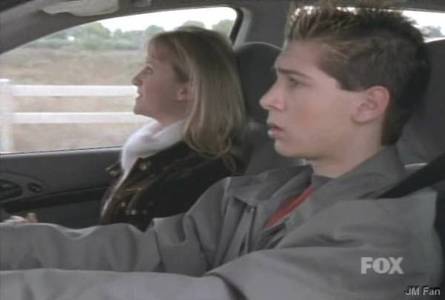 In the episode "Reese Drives" What was the name of the girl that was in the car with Reese?