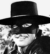  Who played Zorro in the classic '50-60s tv series?