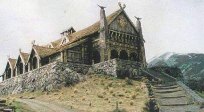  What is the name of the Golden Hall of Rohan?