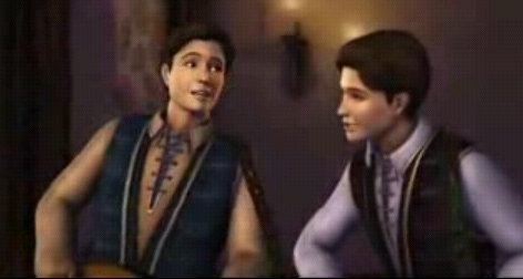 In Jeremy and Ian's serenade, what line comes after "One wearing Or-ange..."