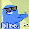 wen bloo wants to help and be good just like madame foster, what does he do?..