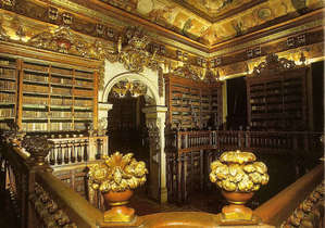  The Universaty's पुस्तकालय (Biblioteca Joanina in portuguese)