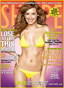  Ashley Tisdale On The Cover Of "Shape" Magazine