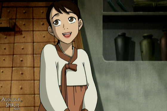  10.Song she's Beautiful but she has a scar on her leg and eye's for Zuko back off he's Mai's